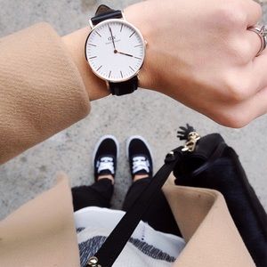 Daniel Wellington Sheffield White Gold Rim Unisex
